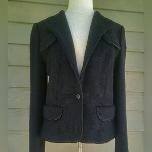Preppy Castleberry Knit Blazer